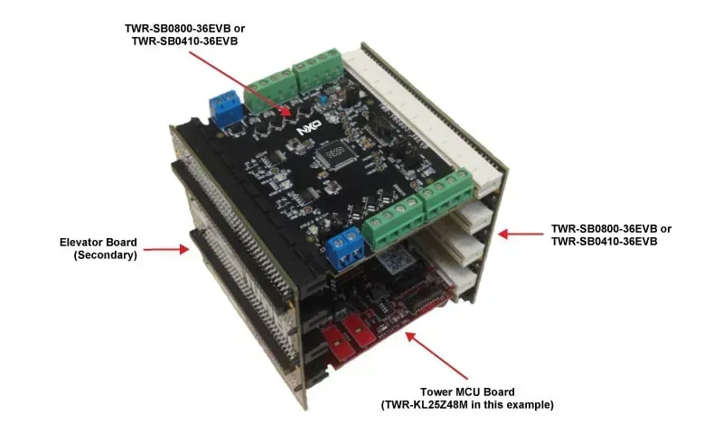 A close-up image of a pneumatic control valve driver board