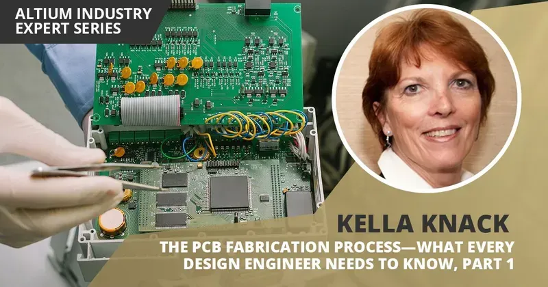 An engineer operating a PCB