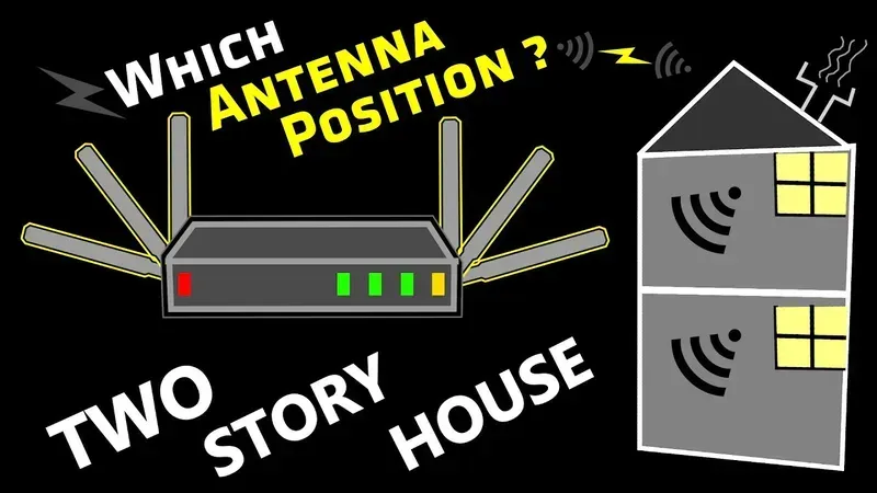 A wireless repeater motherboard with multiple antennas attached, demonstrating different configurations