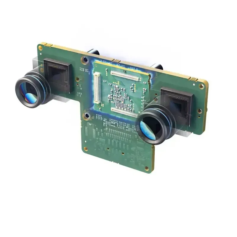 Close-up of a digital camera image processing board