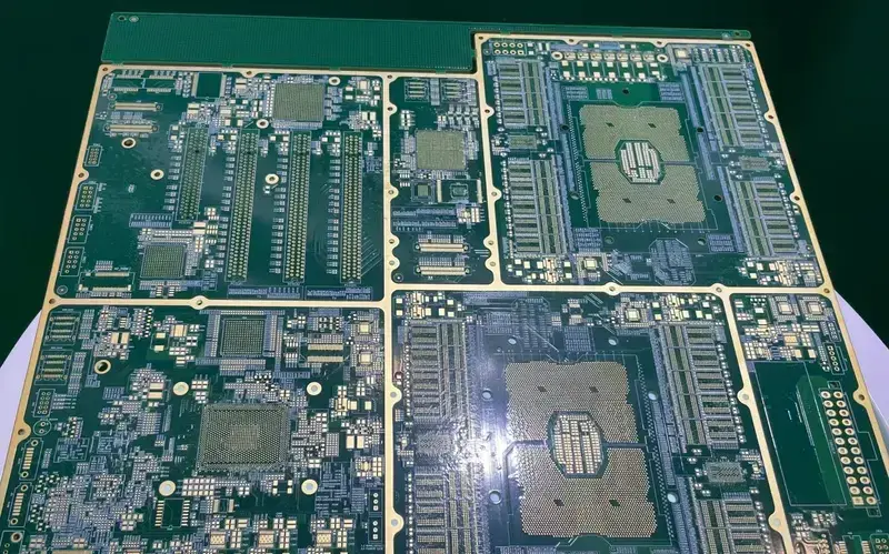 A multi-layer High-Density Interconnect PCB board