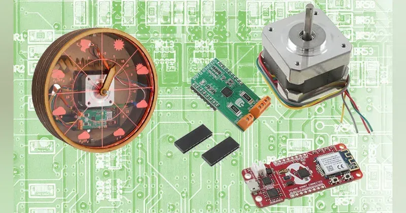 A technician using rapid prototyping for a smart home central control board