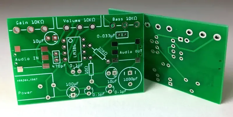 An engineer designing a custom PCB on a computer