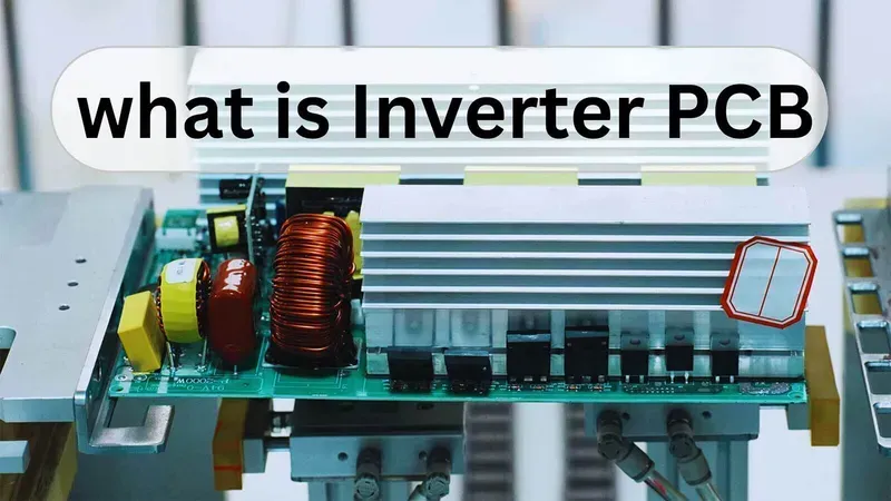 Internal view of a hybrid energy storage inverter showing the PCB board