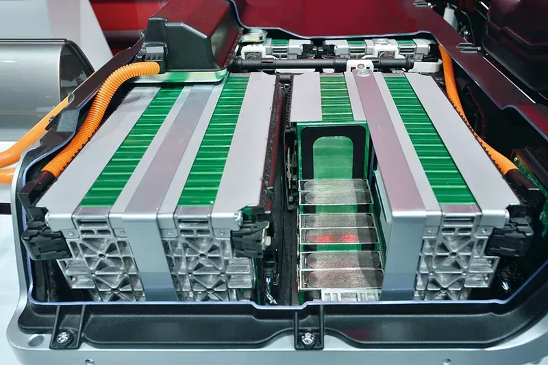 An electric vehicle battery pack assembly