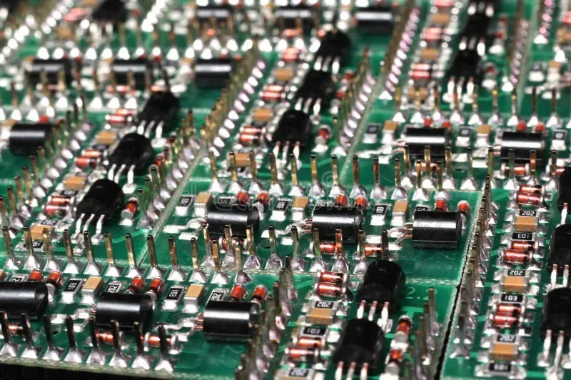 A close-up view of a ruggedized PCB board designed for harsh environments