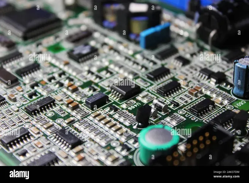A close-up view of a durable PCB board designed for harsh environments