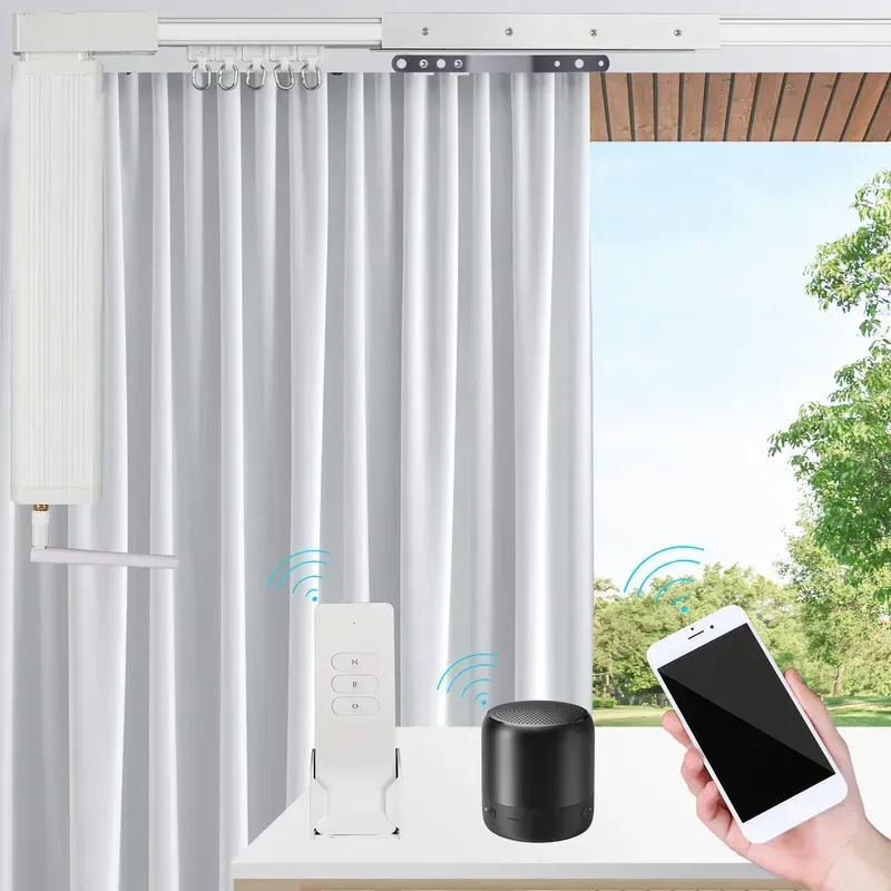 A smart curtain control board for home automation