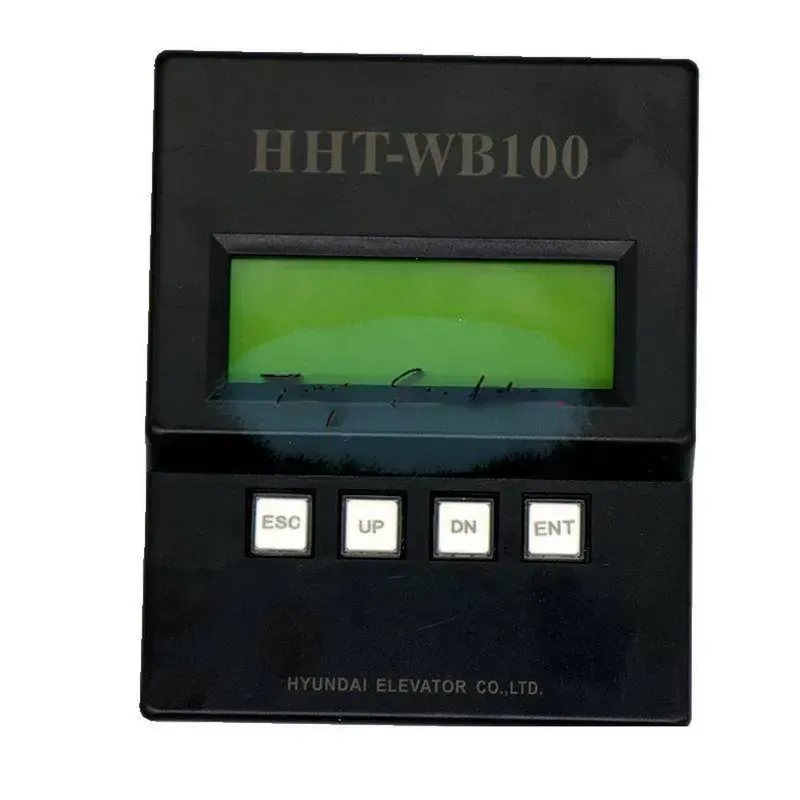 An engineer testing an elevator dispatch board prototype