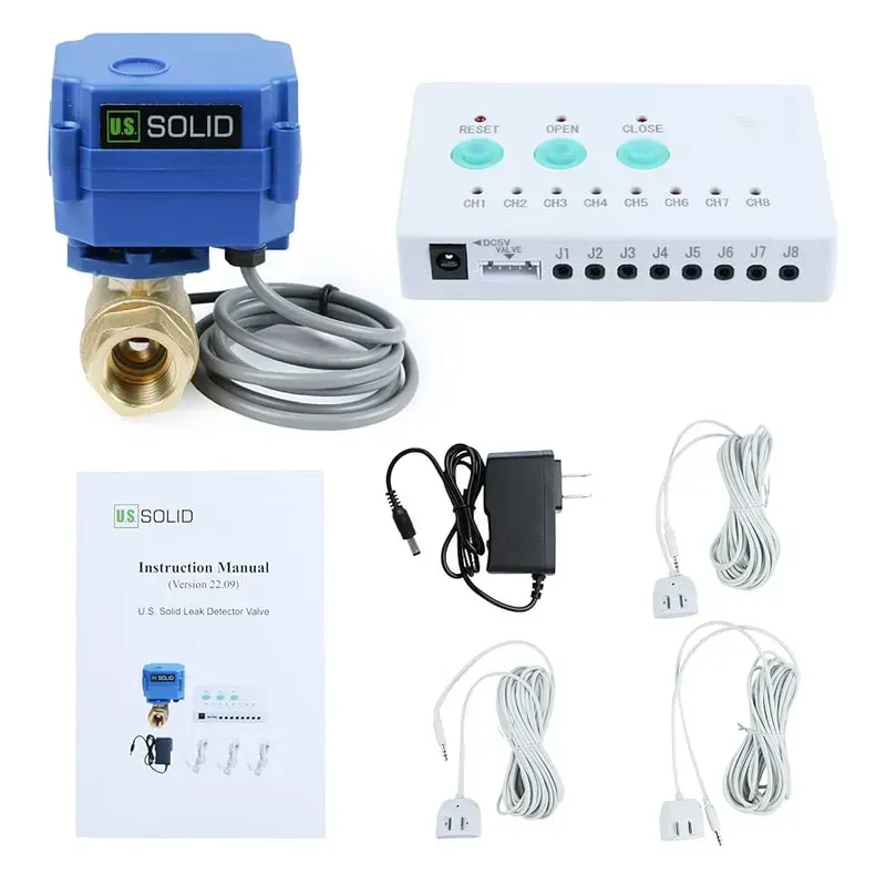 Low power water leak detector device