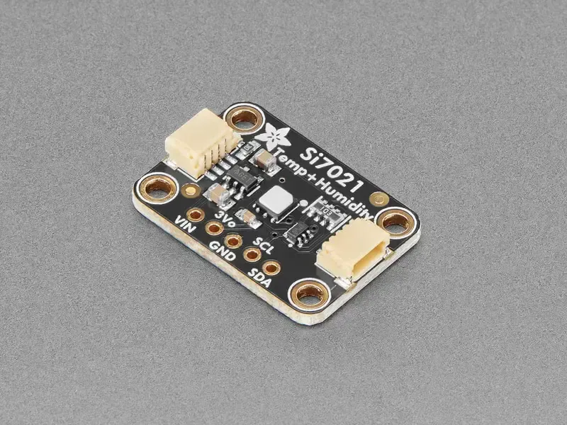 A smart warehouse temperature and humidity sensor PCB board