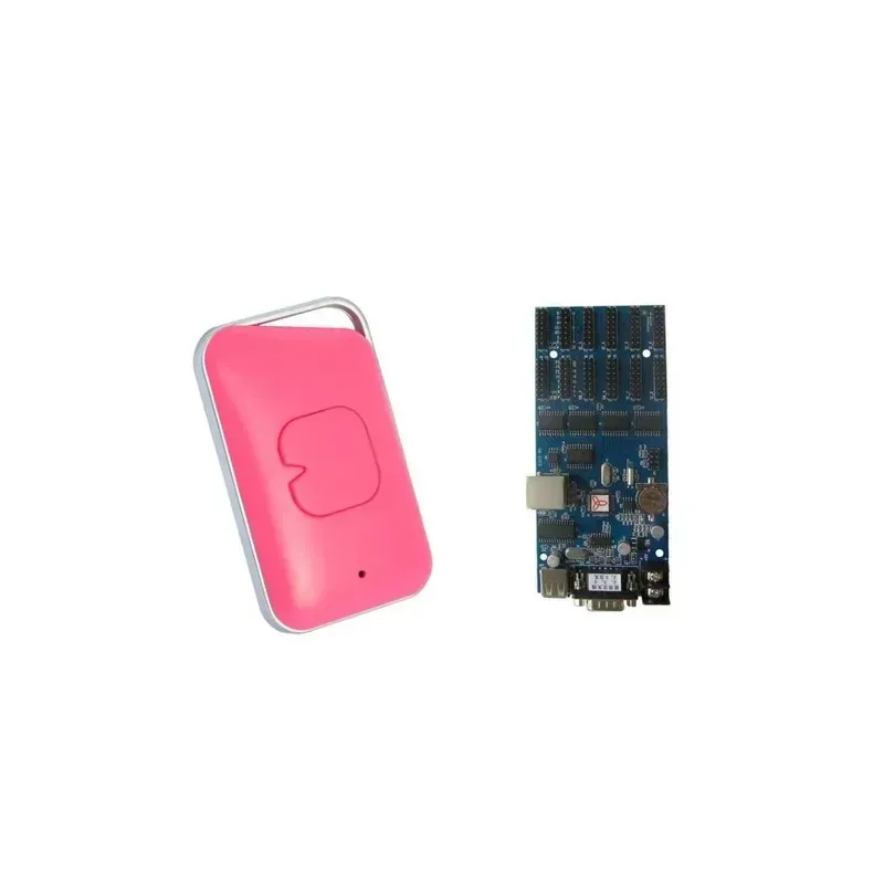 A close-up view of a smart pet locator PCB board