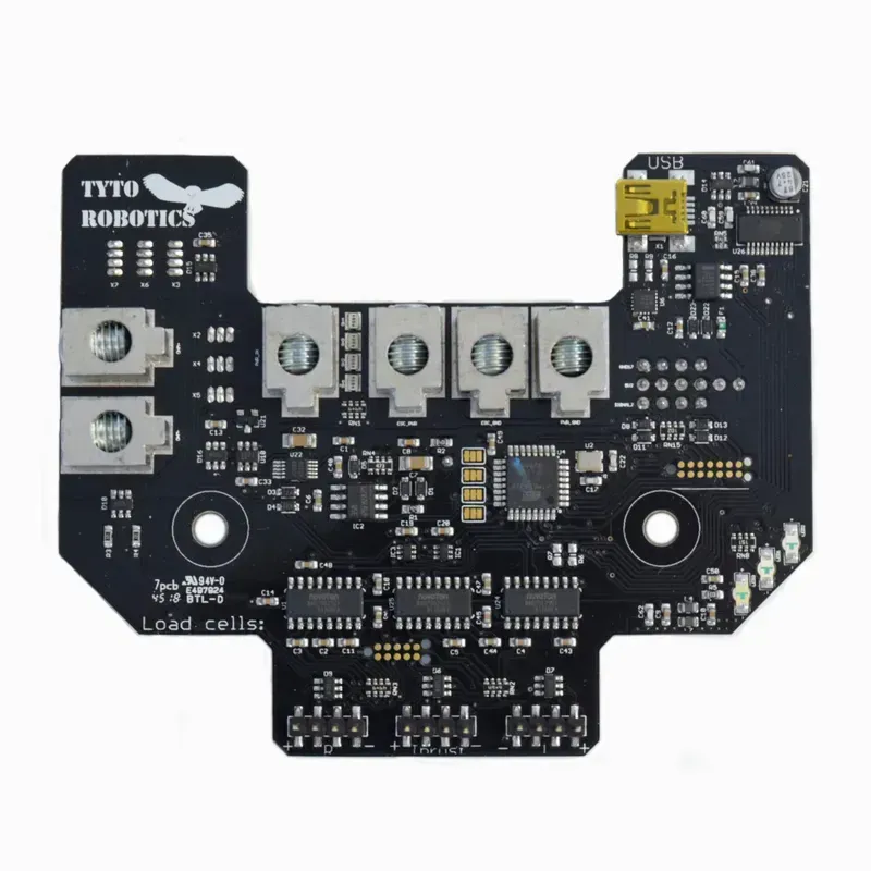 A PCB board inside an environmental sampling station.