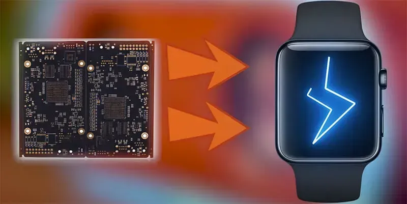 Smartwatch High-Density Interconnect PCB