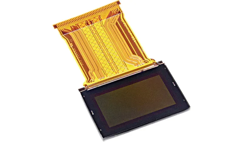 Image of a OLED microdisplay