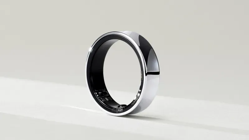 A smart ring prototype sample