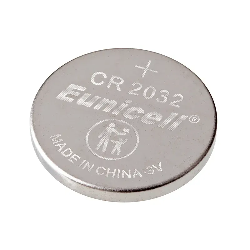 Smart insole with button cell battery