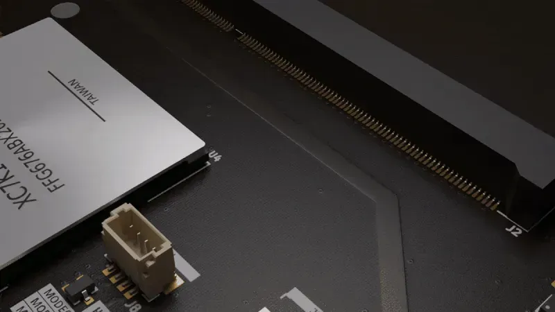 AR headset motherboard signal integrity test