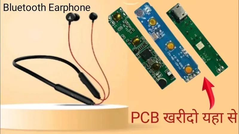 Bluetooth earphone PCB