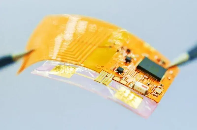 A PCB board used in sleep monitoring patches