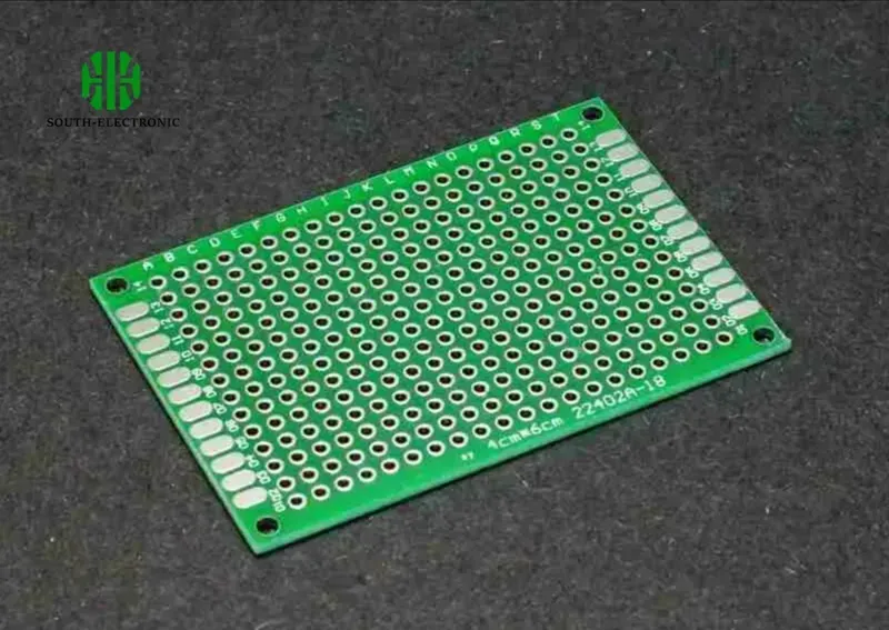 A prototype PCB for smart ring power management.