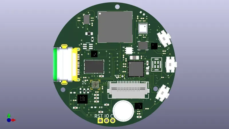 Smart bracelet PCB
