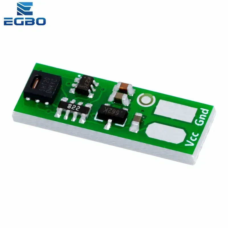 Temperature and humidity sensors integrated into a wearable PCB