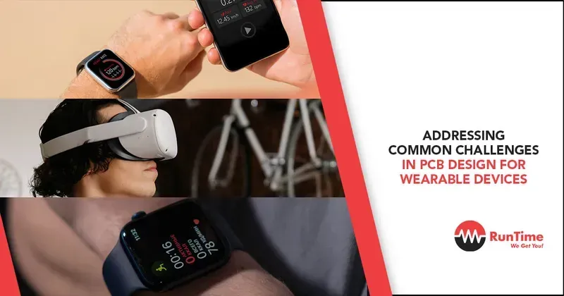 A wearable PCB with size constraints