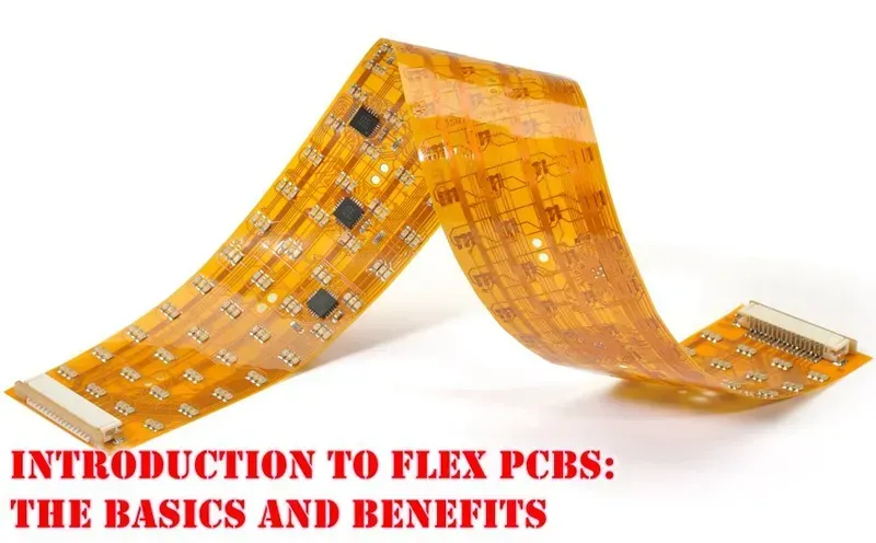 Example of a flexible PCB