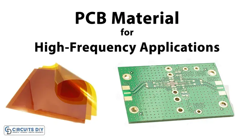 A sample of high frequency PCB material