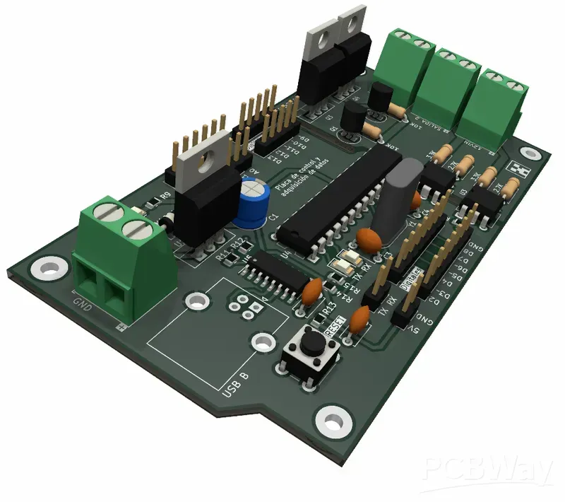 Data acquisition PCB project
