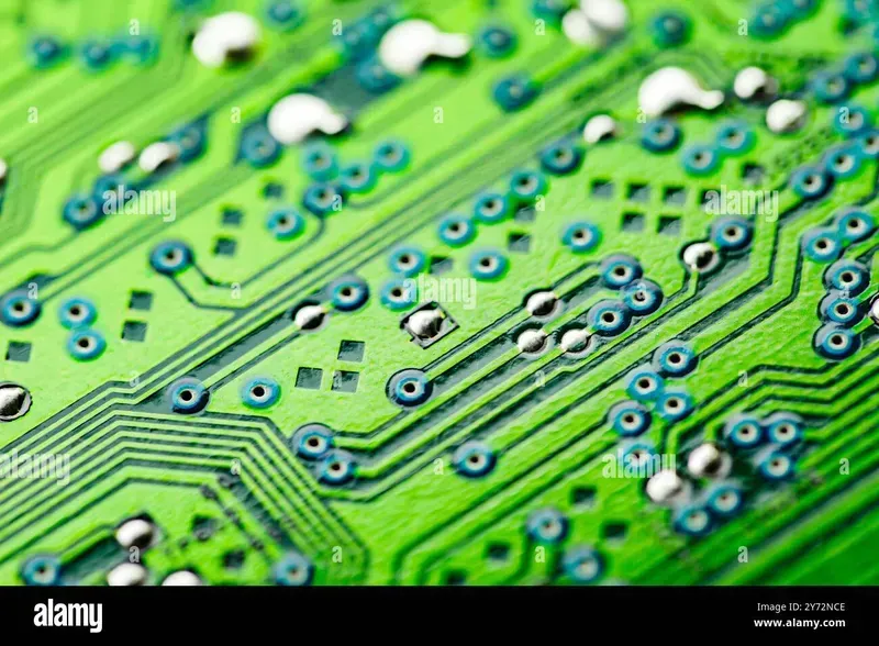 A close-up of a sensor node PCB.