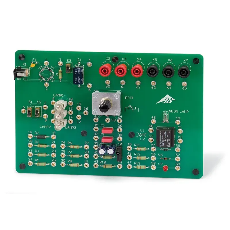 Physics experiment demo board