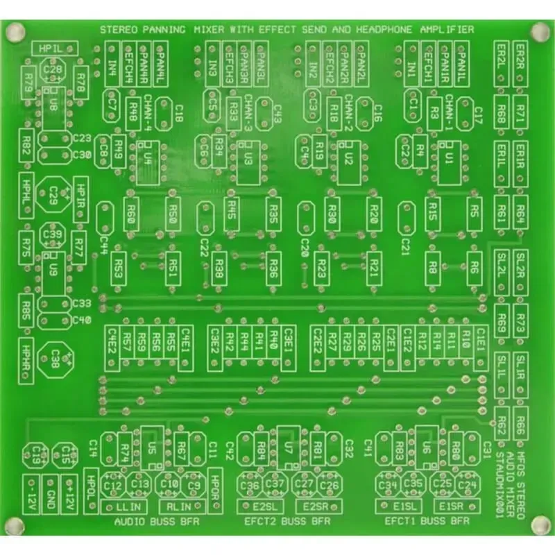 Digital mixer PCB design