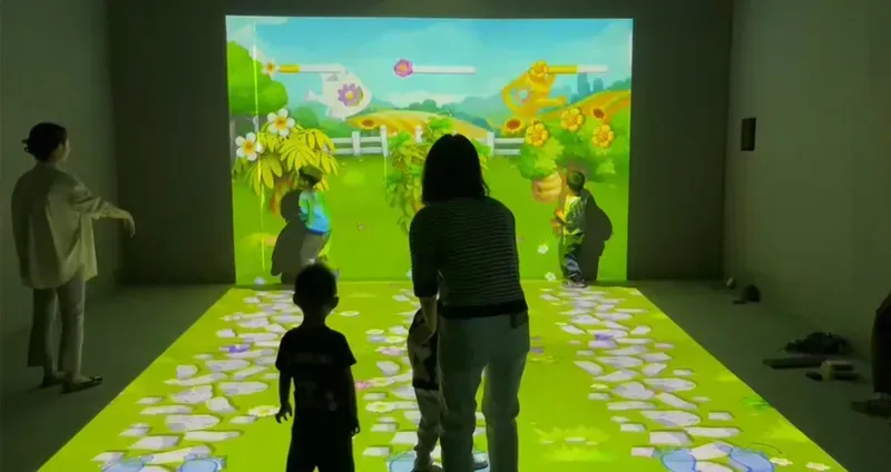 AR interactive projection
