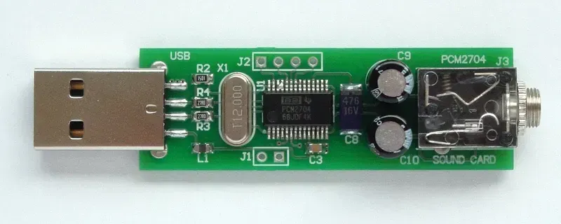 Sound card PCB testing