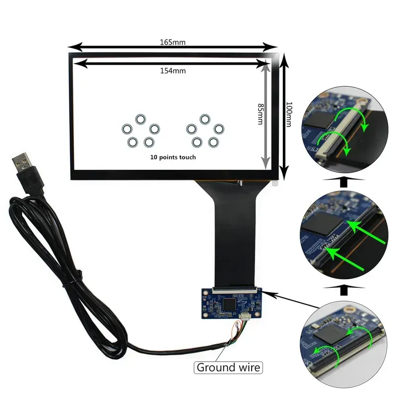 Capacitive Touch Screen Controller