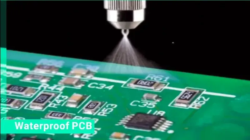Waterproofed PCB for smart irrigation