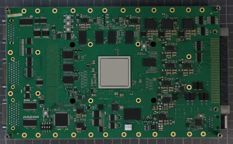 Control board real-time data processing.