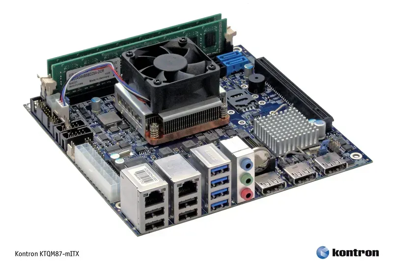 A motherboard designed to withstand harsh conditions.