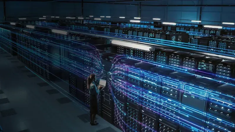 Hardware components for server data analysis.