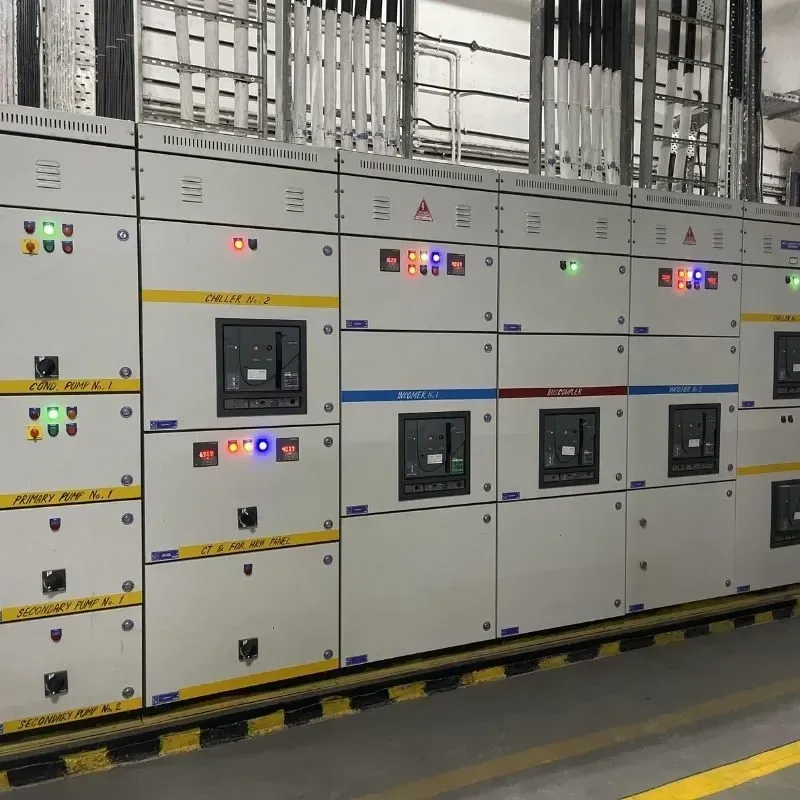 Distribution panel in a commercial building