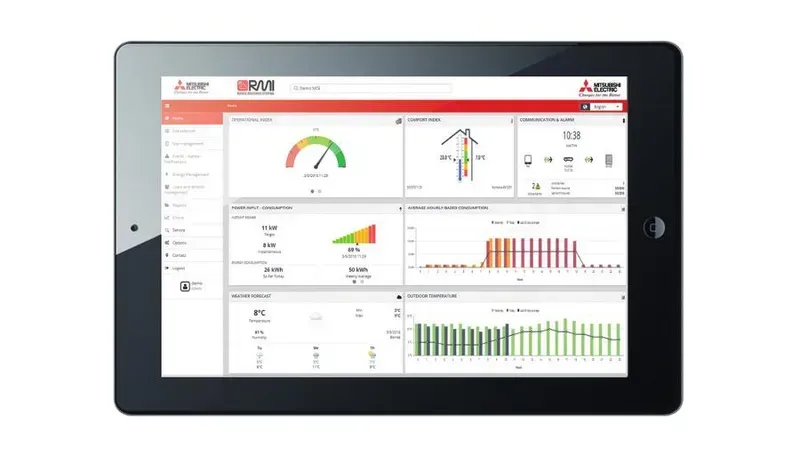 Remote generator monitoring dashboard