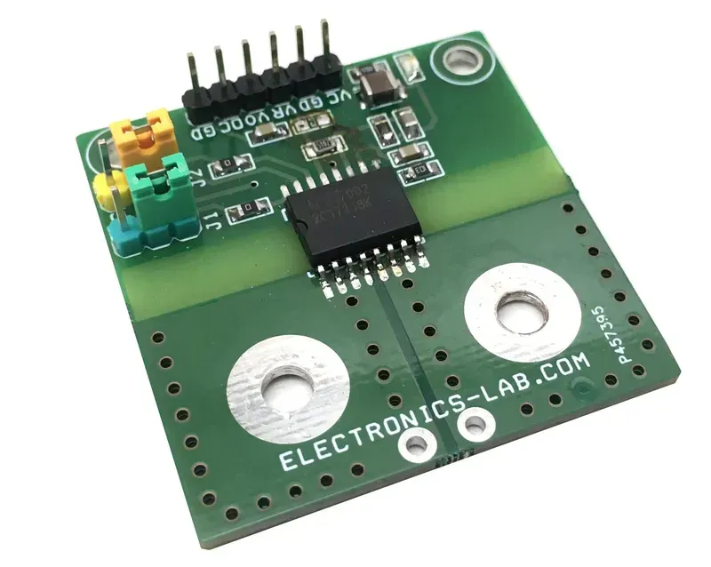 High-resolution current and voltage sensing components