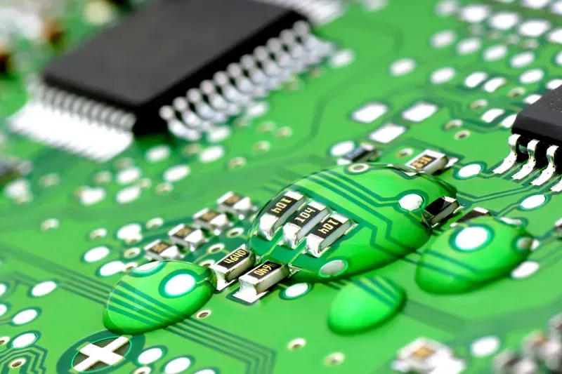 PCB with waterproof coating