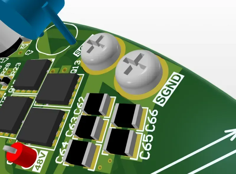 Underwater acoustic PCB material