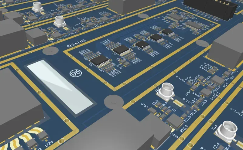 PCB board with ruggedization for wave action