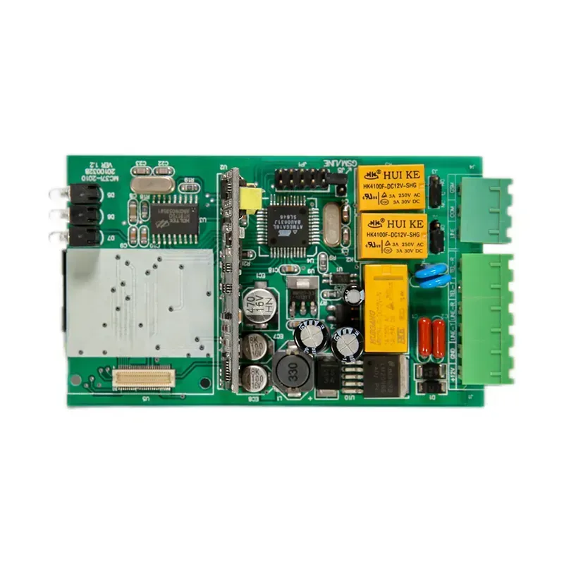 Close-up of a ship mooring system PCB