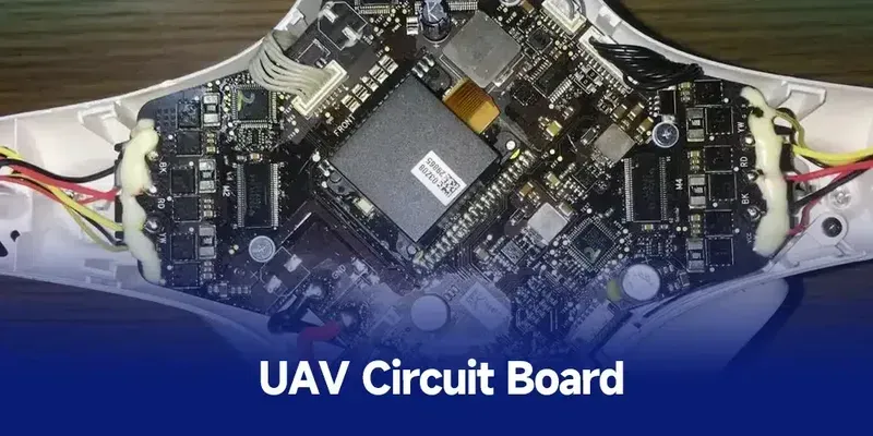 An image of an unmanned aerial vehicle circuit board design