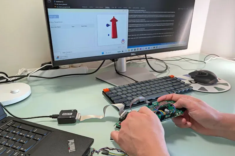 Software interface for designing PCBs for underwater robots